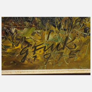 Günter Fink, Herbstliche Dorfansicht