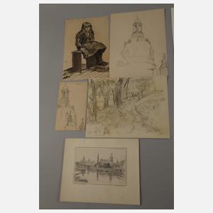 Otto Fritzsche, Zeichnungskonvolut