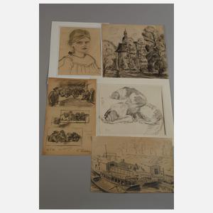 Otto Fritzsche, Zeichnungskonvolut