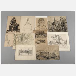 Otto Fritzsche, Zeichnungskonvolut