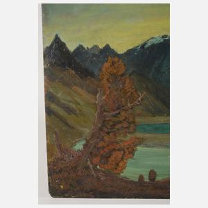 Hanns Herzing, "Grüner Bergsee"