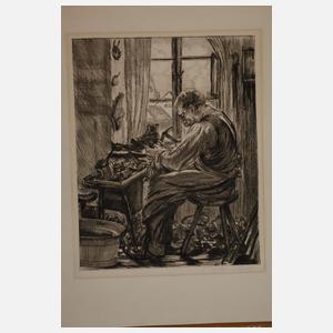 Alois Kolb, Paar Radierungen