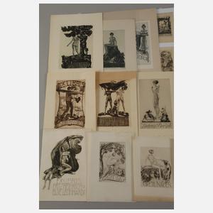 Alois Kolb, Exlibrissammlung