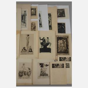 Alois Kolb, Exlibrissammlung