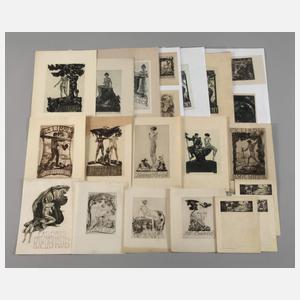 Alois Kolb, Exlibrissammlung