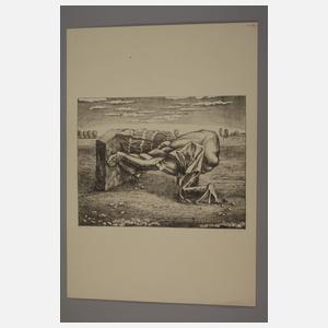 Günter Richter, "Gestürztes Monument"