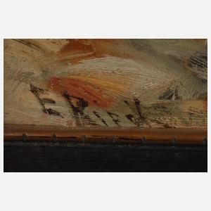 Emil Rieck, attr., Küstenszene