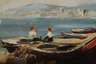 Emil Rieck, attr., Küstenszene