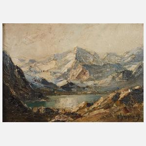 Adolf Schuhknecht, Alpiner Bergsee