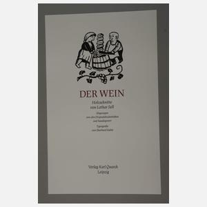 Lothar Sell, Mappenwerk "Der Wein"