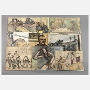 Fritz Tröger, Zeichnungskonvolut