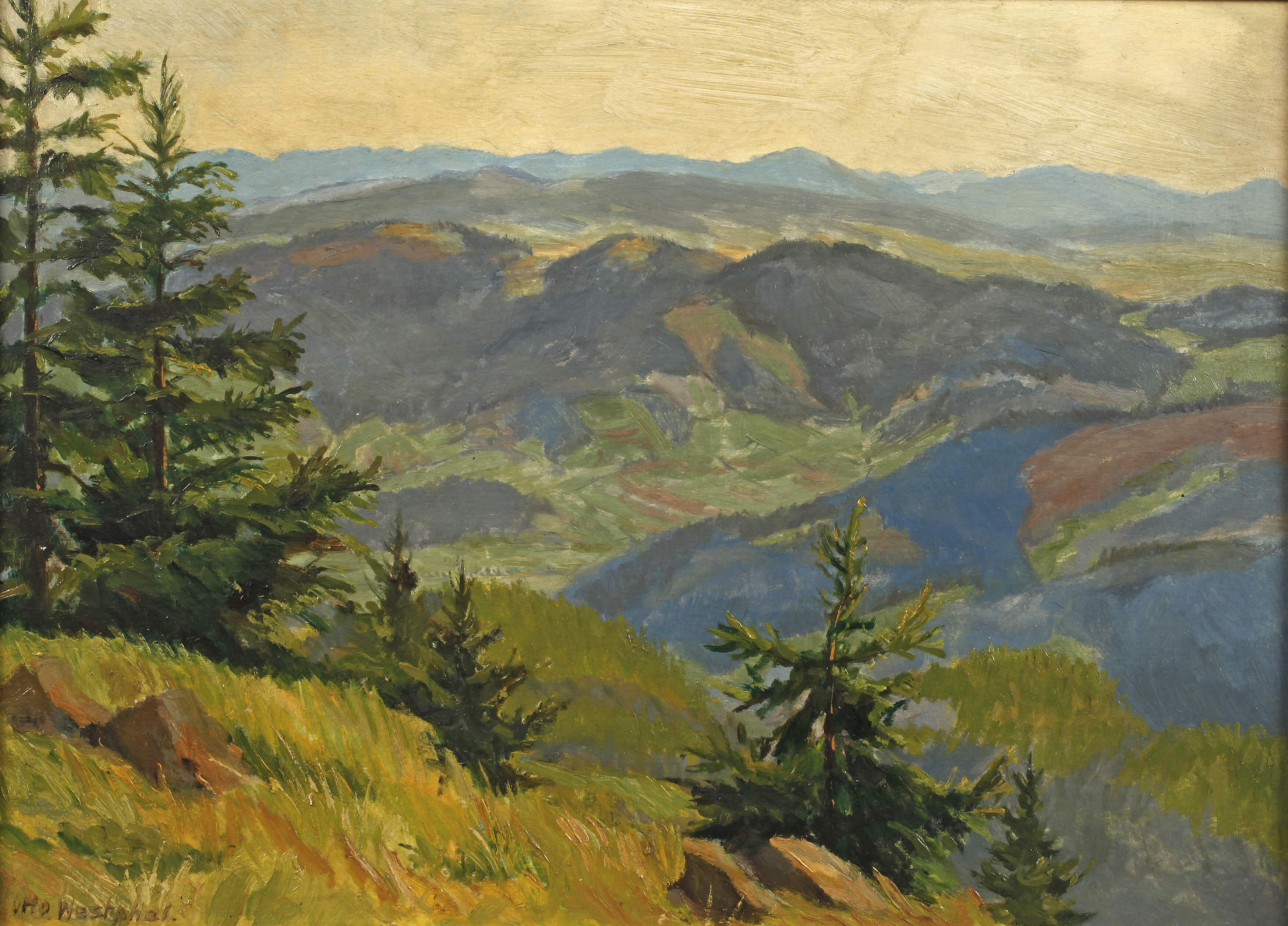 Otto Westphal, Thüringer Wald bei Seligenthal