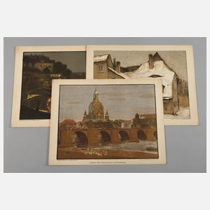 Otto Westphal, Ansichten von Dresden