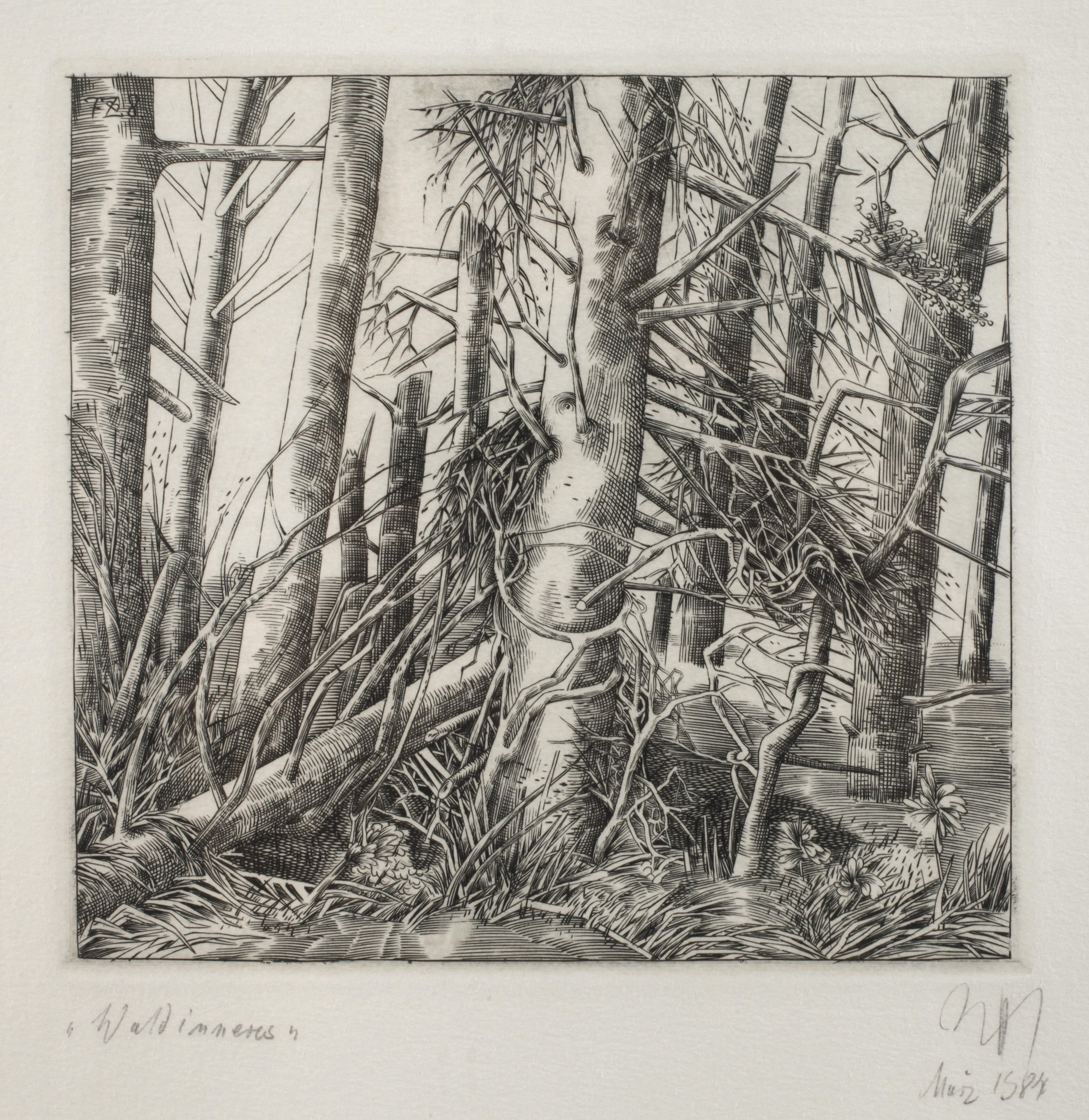 Baldwin Zettl, "Waldinneres"