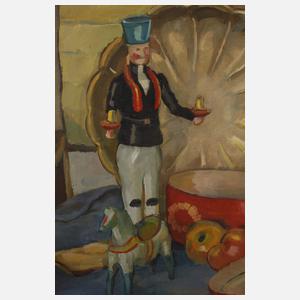 Weihnachtliches Stillleben aus dem Erzgebirge