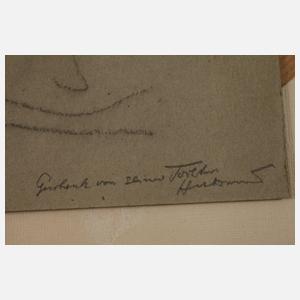 Otto Gussmann, Paar Zeichnungsblätter