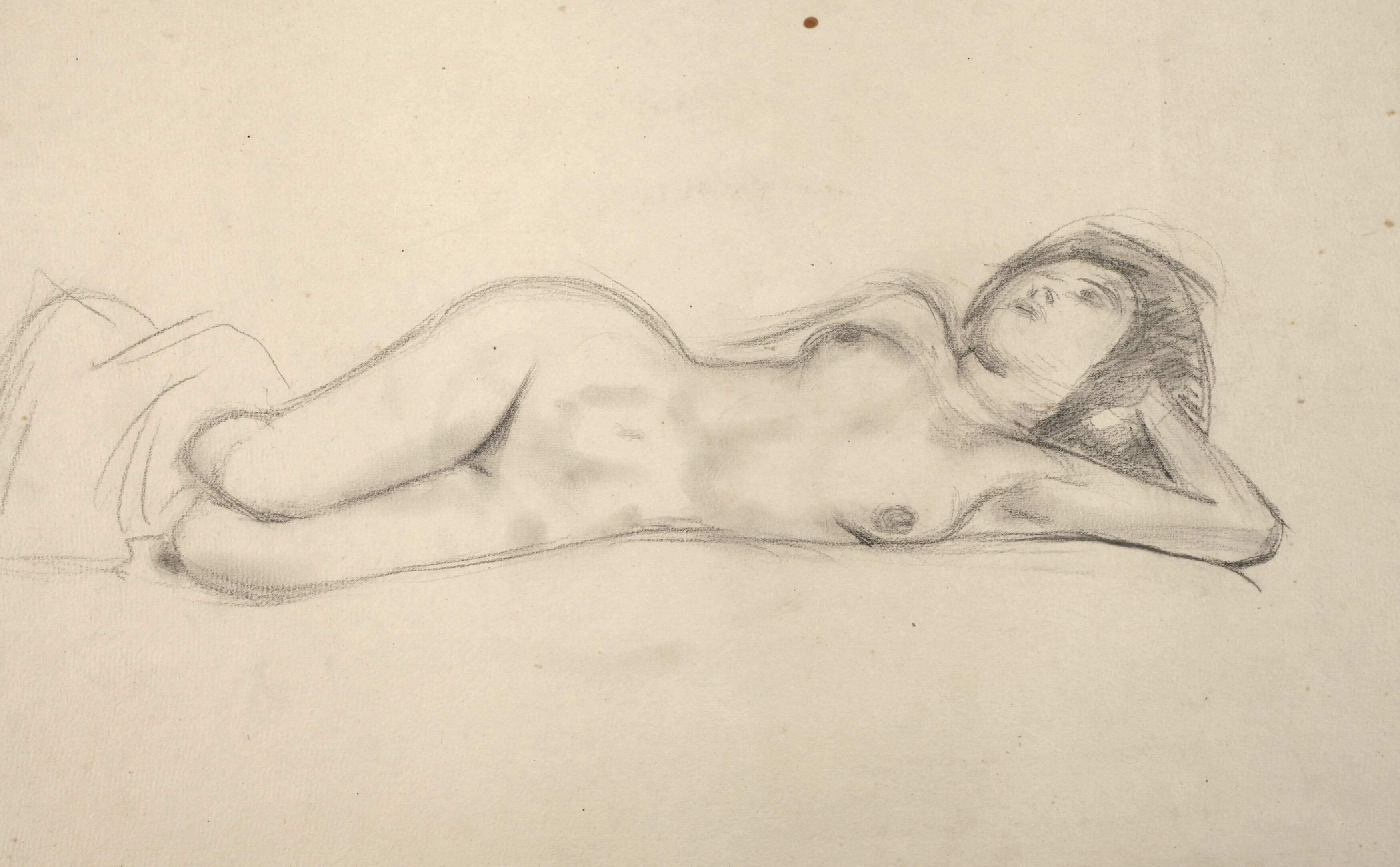 Otto Gussmann, Liegender Akt