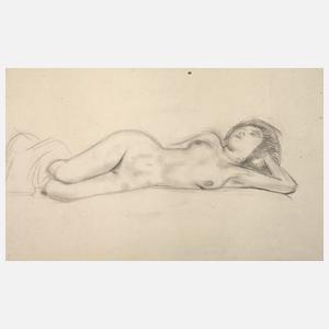 Otto Gussmann, Liegender Akt