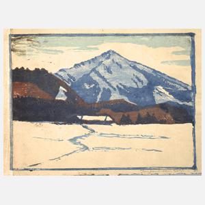 Irmgard Meinhold, Winter in den Bergen