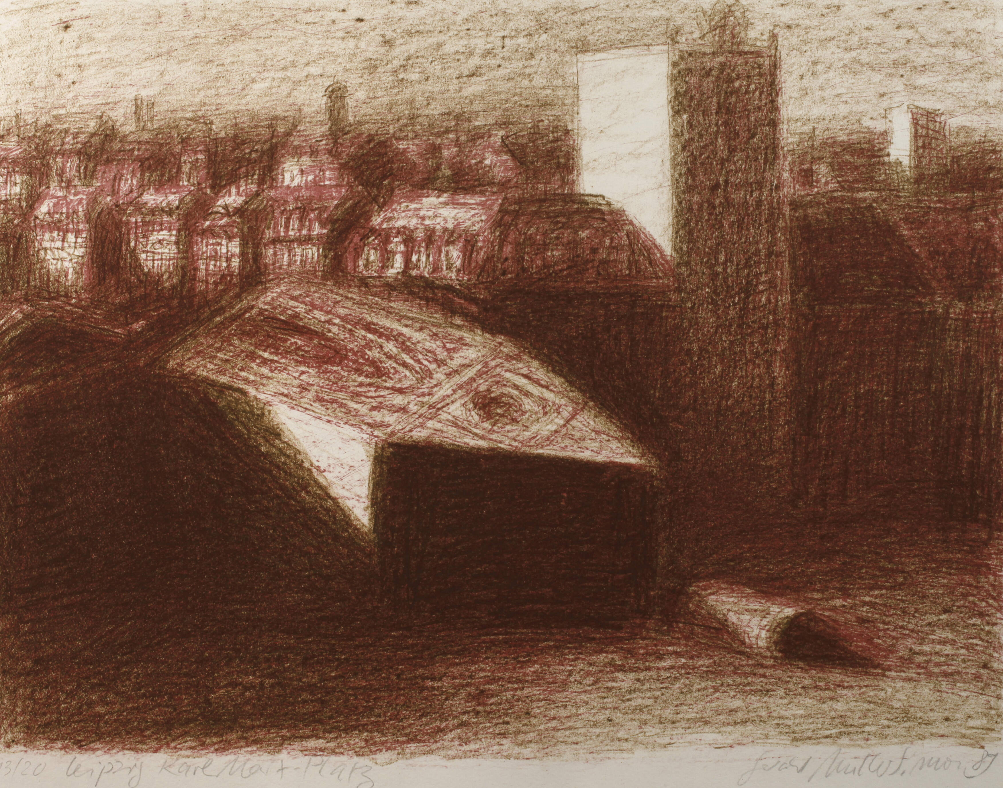 Gerald Müller-Simon, "Leipzig Karl-Marx-Platz"