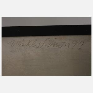 Gerald Müller-Simon, »Straße in Leipzig«