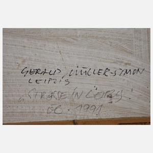 Gerald Müller-Simon, »Straße in Leipzig«