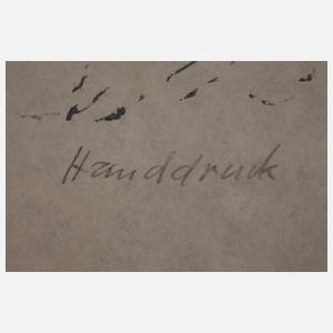 Wilhelm Rudolph, Sitzender Schäferhund