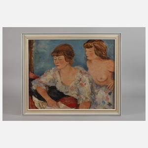 Max Schwimmer, Doppelportrait, wohl Ilske