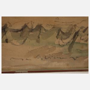 Max Schwimmer, Hafenszene