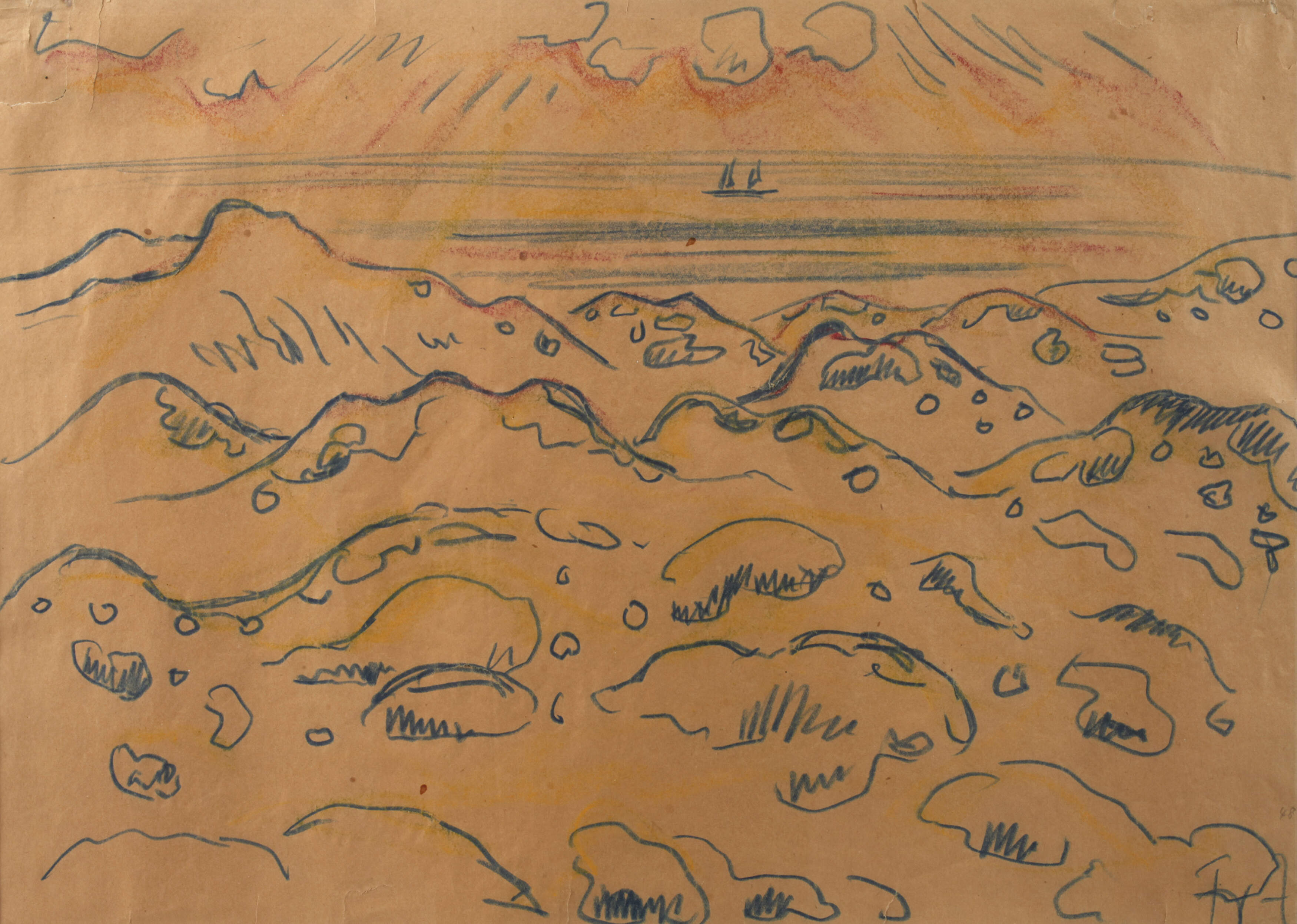 Fritz Zalisz, "Ostseeküste"