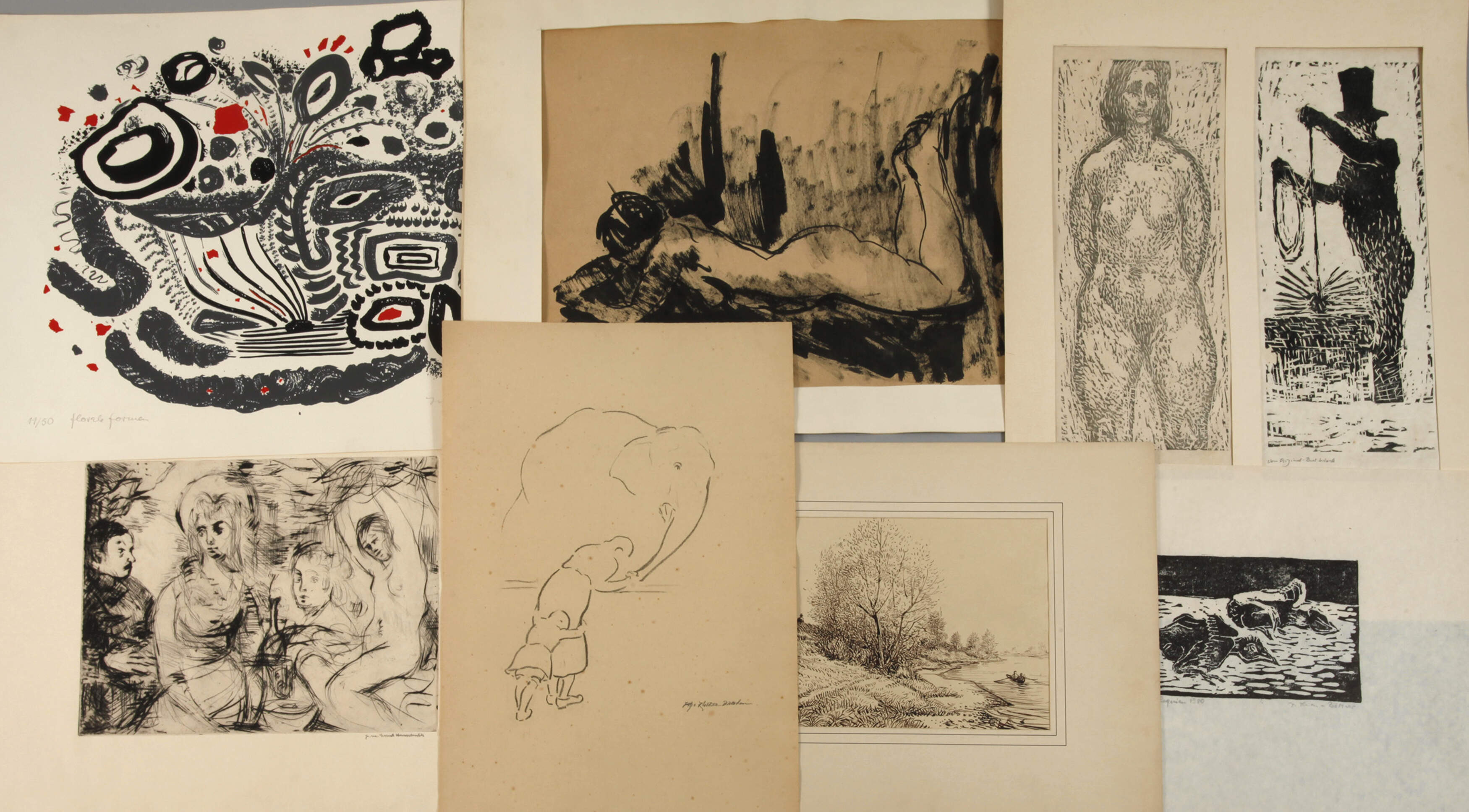 Konvolut Dresdner Künstler