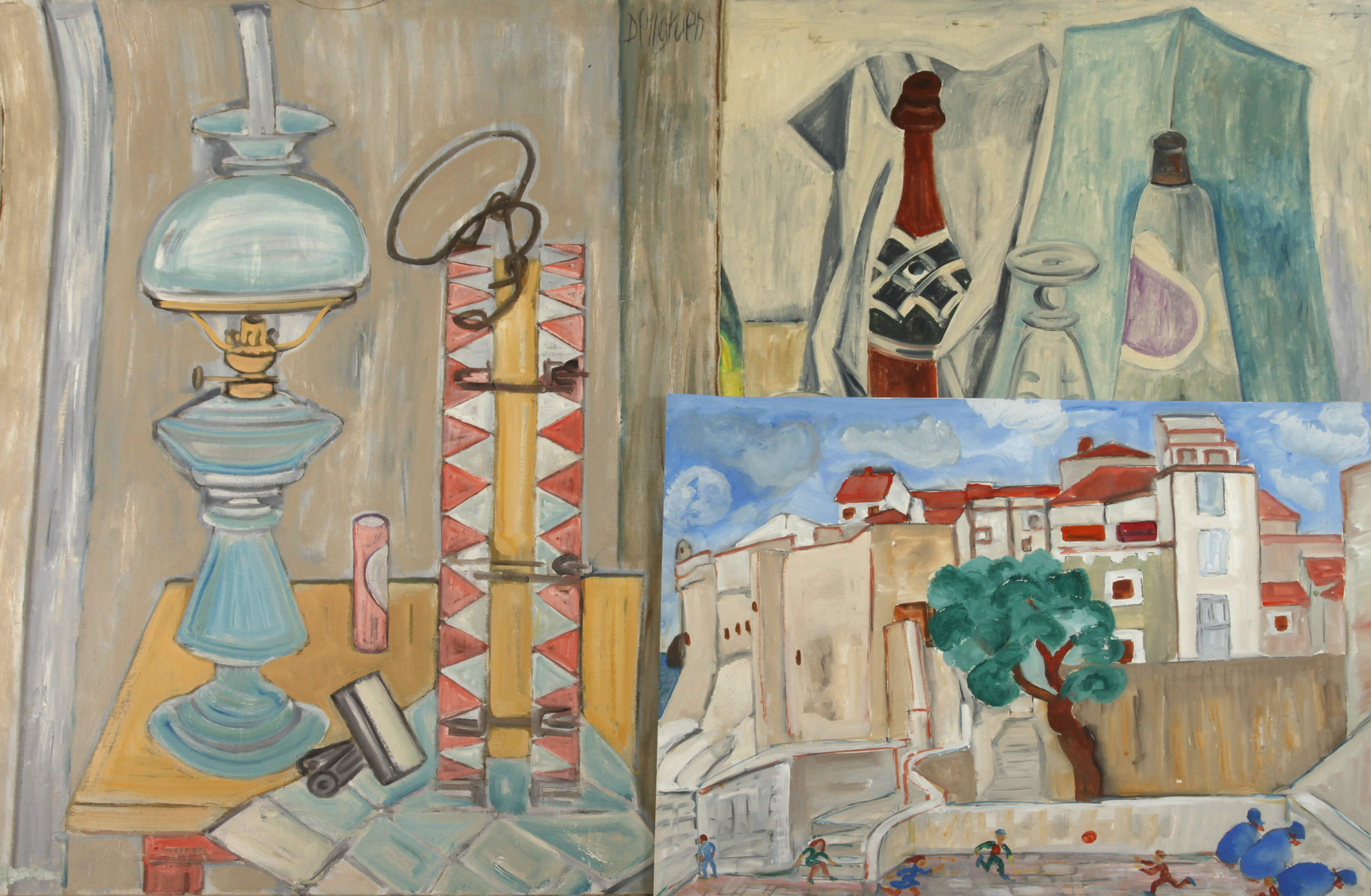 Franziskus Dellgruen, Drei großformatige Werke