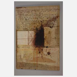 Anton Paul Kammerer, Konvolut Collagen