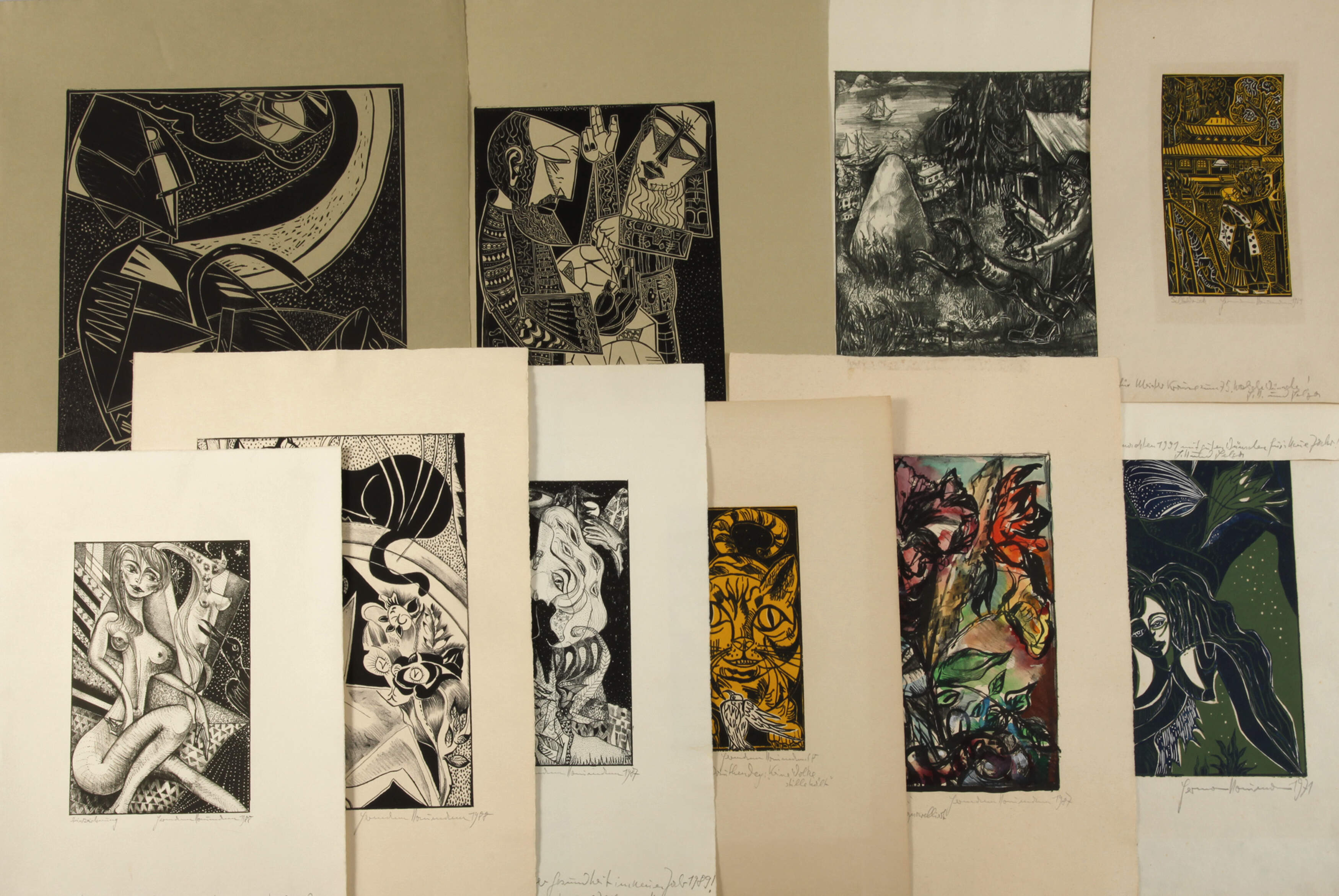 Hermann Naumann, Sammlung Druckgraphik