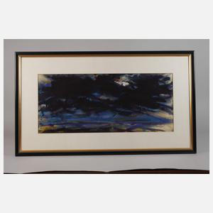 Max Uhlig, Landschaft mit schweren Wolken