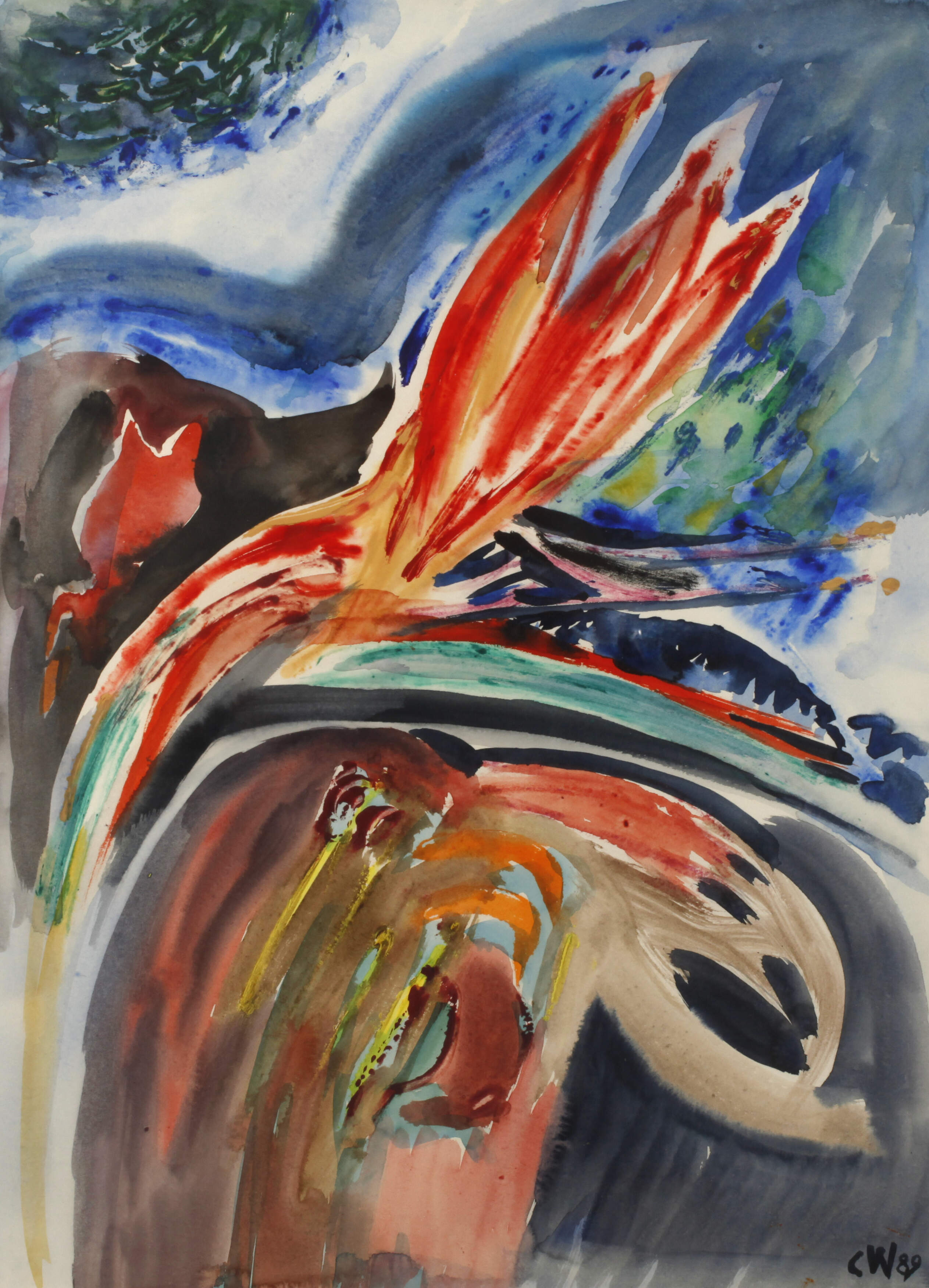 Carl-Heinz Westenburger, "Exotische Blume"