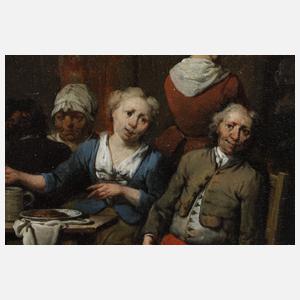 Jan Baptist Lembrechts, attr., Wirtshausszene