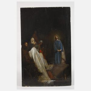 Jan Lievens oder Nachfolge, Auferweckung des Lazarus