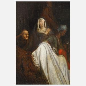 Jan Lievens oder Nachfolge, Auferweckung des Lazarus