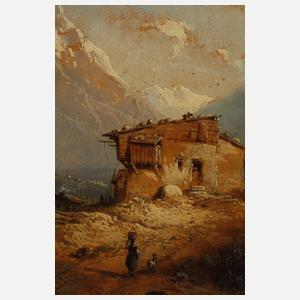 Albert Trippel, Partie in den Alpen