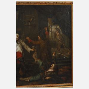 Überfall beim Kartenspiel