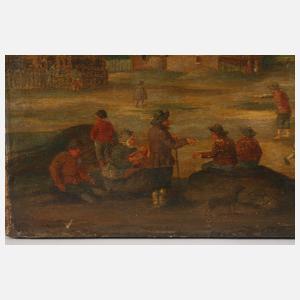 Sommerliche Dorfansicht