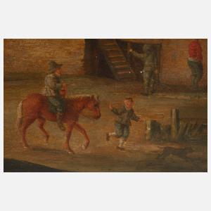 Sommerliche Dorfansicht