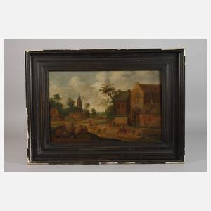 Sommerliche Dorfansicht