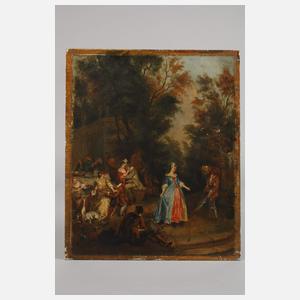 Festgesellschaft im Park