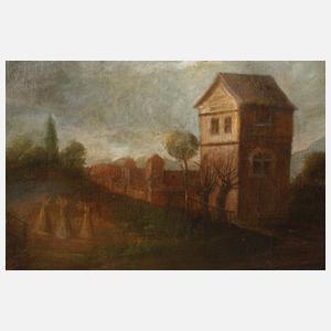 Pastorale Sommerlandschaft