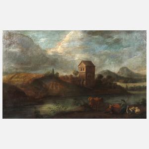 Pastorale Sommerlandschaft