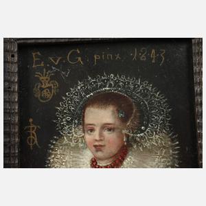 Mädchenbildnis 17. Jahrhundert