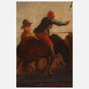 Ländliche Szene des Barock