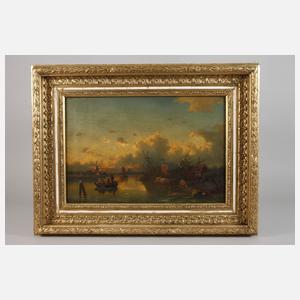 Alfred Boode, Abendstimmung am See